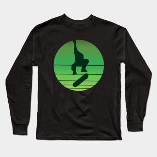 Skateboarder Long Sleeve T-Shirt